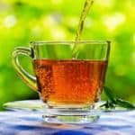 thé vert antioxydants pour l'acné
